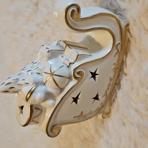 Tabletop Christmas Sleigh Decor